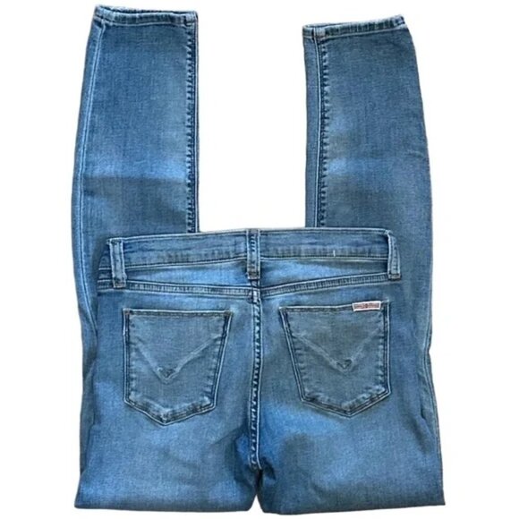 πβ¨ HUDSON Women's Low-Rise Distressed Krista Super Skinny Ankle Jeans - Sz 25 β¨ - Picture 6 of 16
